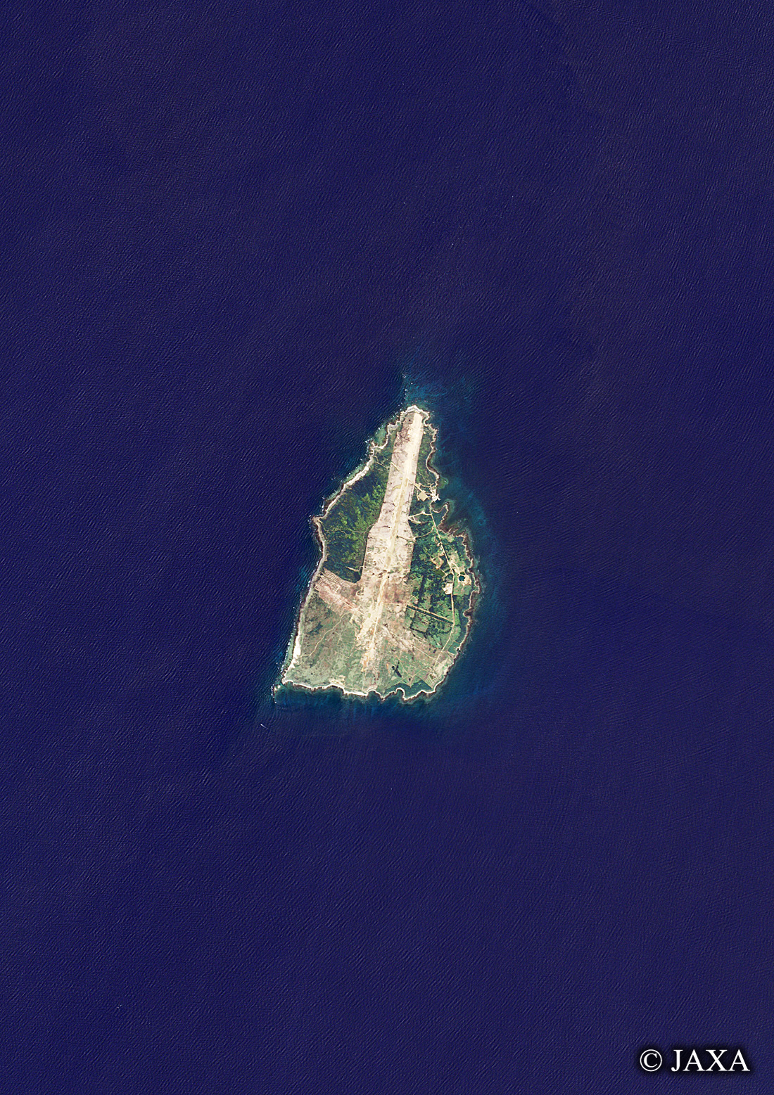 だいちから見た日本の都市 馬毛島:衛星画像