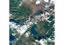 だいちから見た世界の都市 シングヴェトリル国立公園：衛星画像