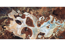 だいちから見た世界の都市 カーネギー湖：衛星画像