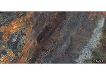 だいちから見た世界の都市 パーヌルル国立公園：衛星画像