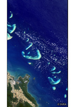 だいちから見た世界の都市 Great Barrier Reef / Australia：衛星画像
