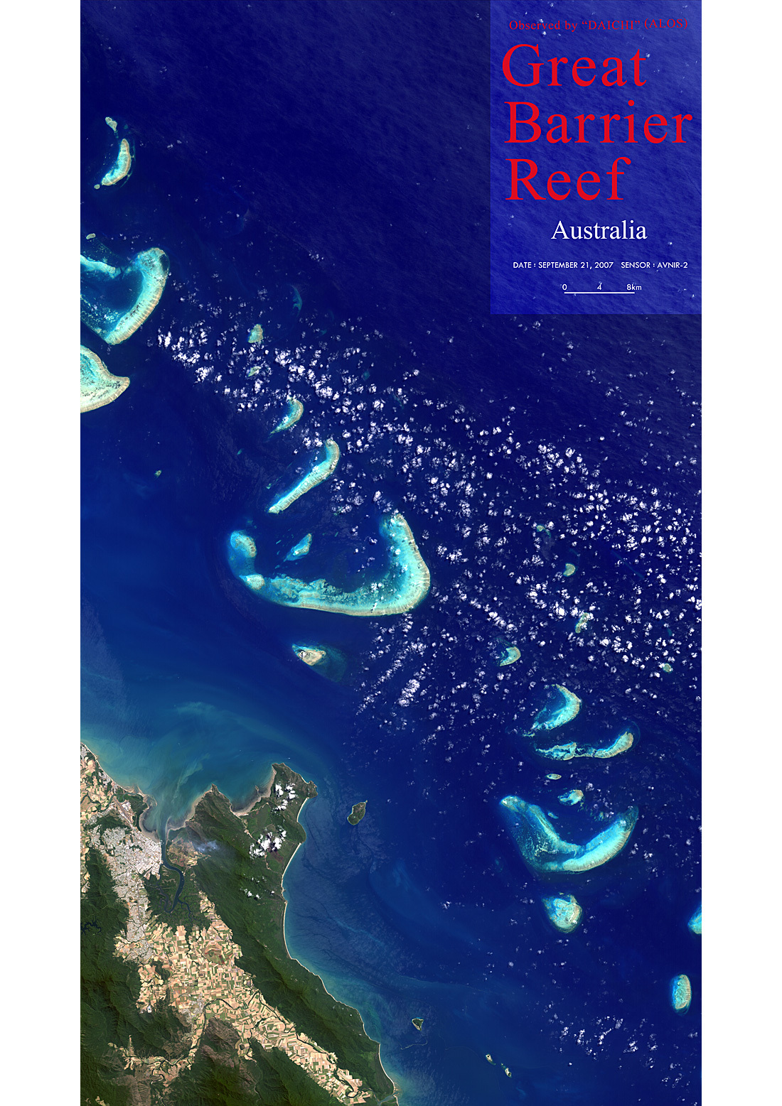 猩E̓ss Great Barrier Reef / Australia:q摜i|X^[dグj