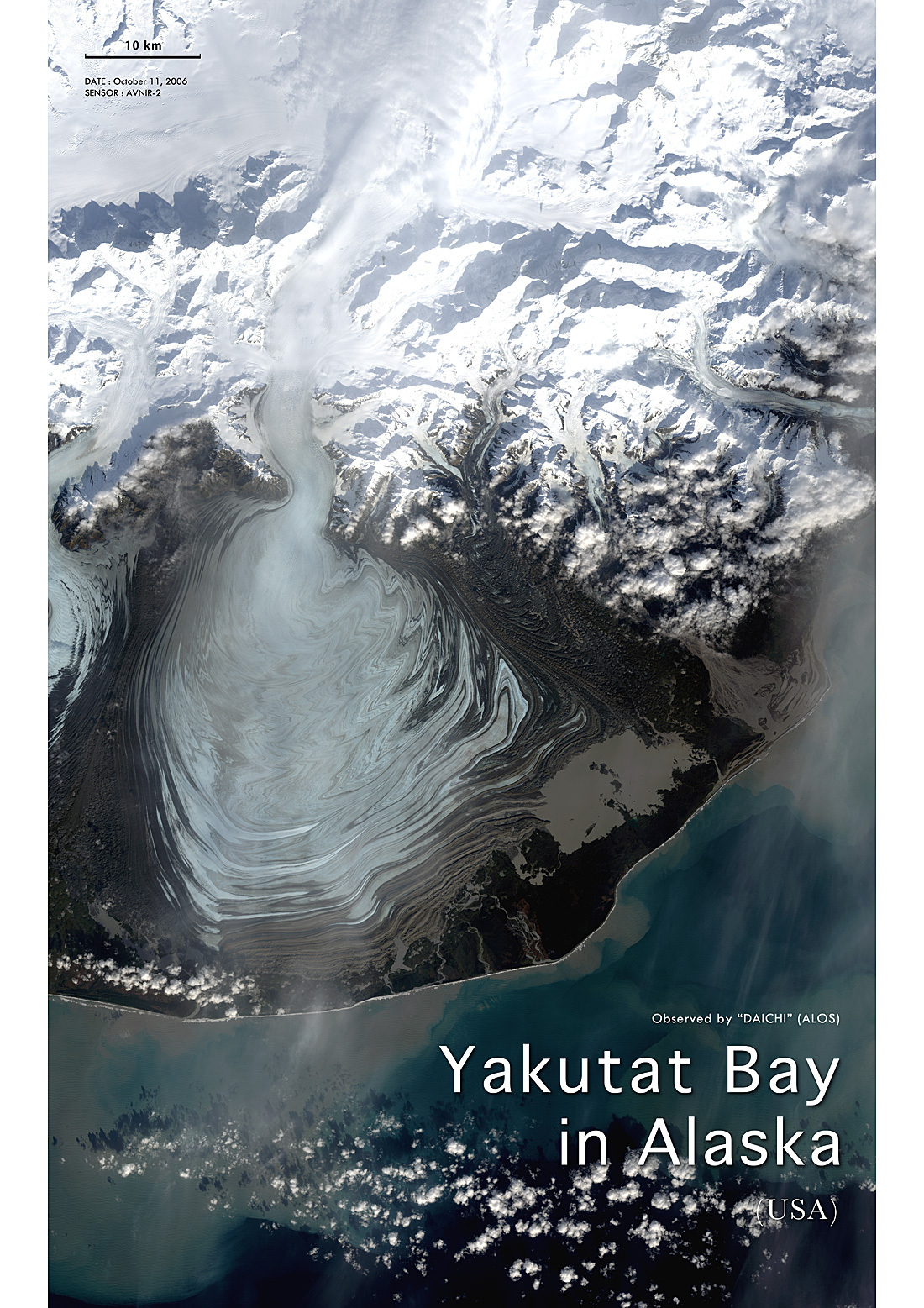 猩E̓ss Yakutat Bay in Alaska:q摜i|X^[dグj