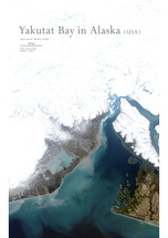 猩E̓ss Yakutat Bay in AlaskaFq摜i|X^[dグj