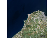 だいちから見た世界の都市 アルジェ：衛星画像